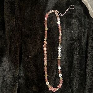 Dior Phone Ring with Pink and White Details